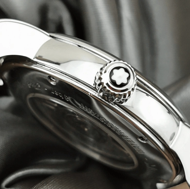 Montblanc,Timewalker 43mm,43mm,Stainless Steel,Black,Automatic,Day,Round,102342