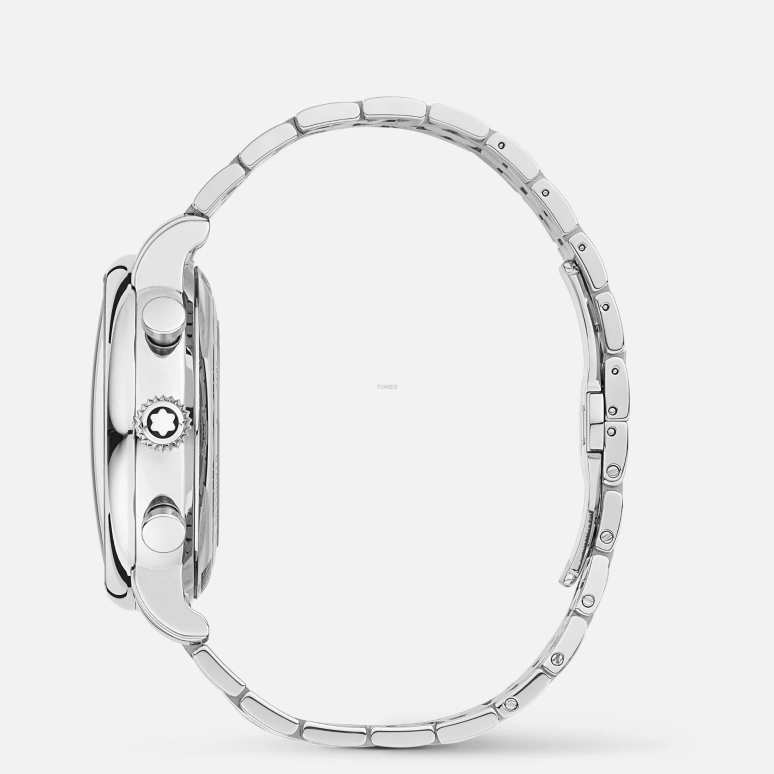 Montblanc,Star 42mm,42mm,Stainless Steel,Blue,Automatic,Day,Sapphire,MB129627