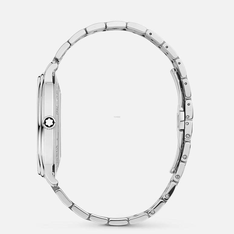 Montblanc,Tradition 42mm,42mm,Stainless Steel,Silver White,Automatic,Day,38hours,MB129286