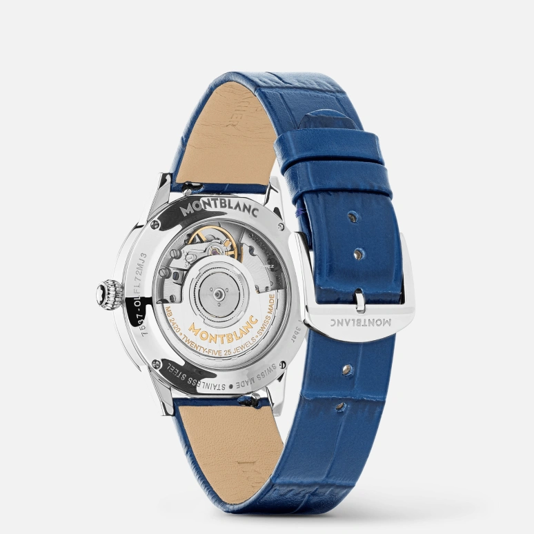 Montblanc,Boheme 34mm,34mm,Stainless Steel,Silver White,Automatic,Day,Day / Night Indication,MB127354