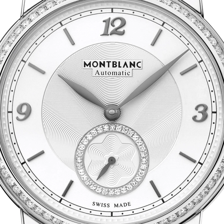 Montblanc,Star 36mm,36mm,Stainless Steel,Silver White,Automatic,38hours,In-house Caliber,MB118507
