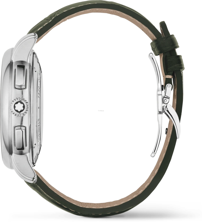 Montblanc,Star 43mm,43mm,Stainless Steel,Green,Automatic,Chronograph,Date,Day,MB132950