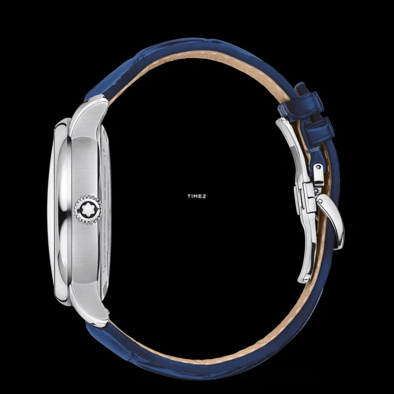 Montblanc,Star 43mm,43mm,Stainless Steel,Blue,Automatic,World Time,Day / Night Indication,MB131627