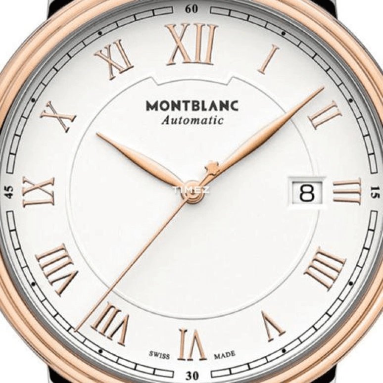 Montblanc,Timewalker 39mm,39mm,Stainless Steel,White,Automatic,Day,38hours,114336
