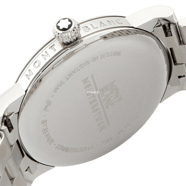 Montblanc,Star 39mm,39mm,Stainless Steel,Black,Quartz,Day,In-house Caliber,U0105913