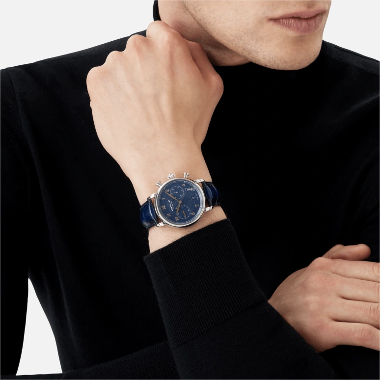 Montblanc,Star 42mm,42mm,Stainless Steel,Blue,Automatic,Day,Sapphire,MB129626