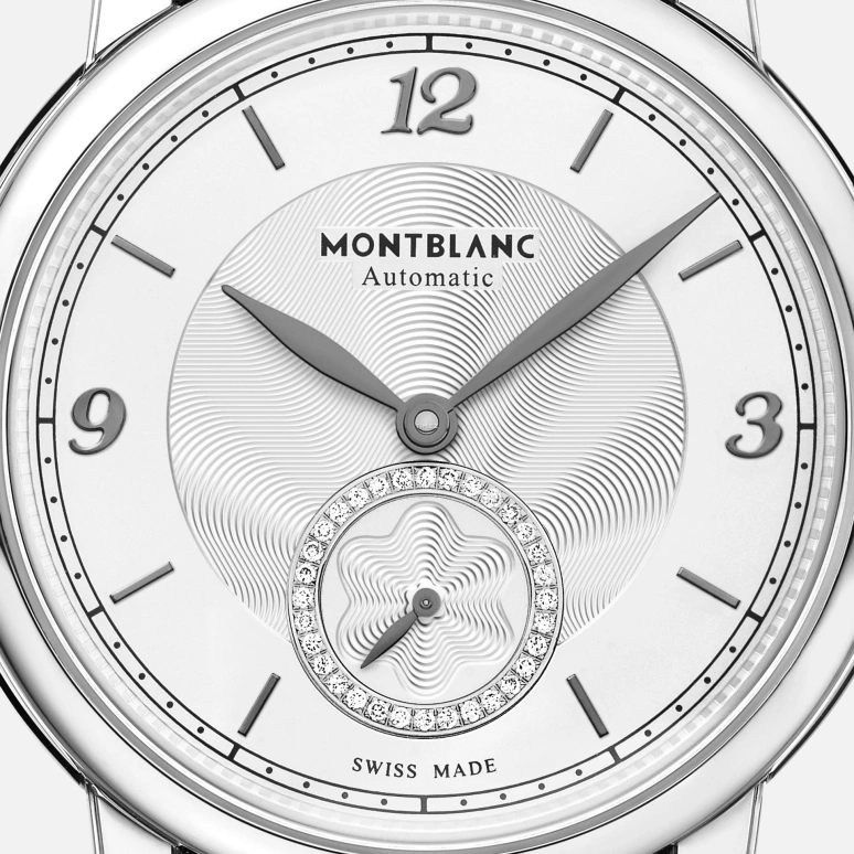 Montblanc,Star 36mm,36mm,Stainless Steel,Silver White,Automatic,38hours,In-house Caliber,MB118510