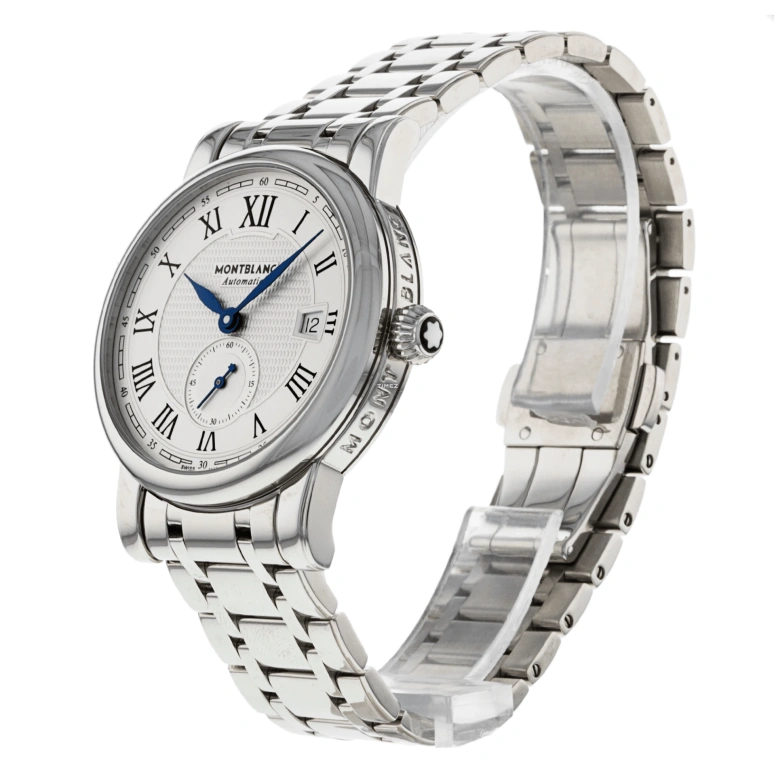 Montblanc,Star 39mm,39mm,Stainless Steel,Silver,Automatic,Day,38hours,111912