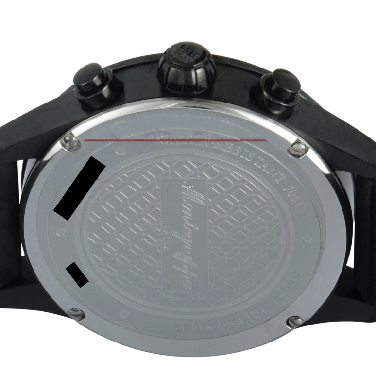 Montegrappa,Fortuna 42mm,42mm,Stainless Steel,Black,Quartz,Chronograph,Day,IDFOWCSR