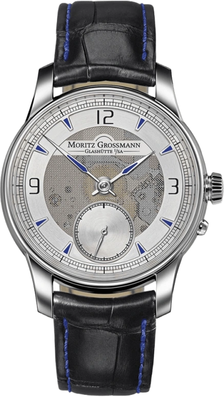 Moritz Grossmann,Atum 41mm,41mm,Stainless Steel,Silver,Handwound,42hours,In-house Caliber,MG,MG-000688