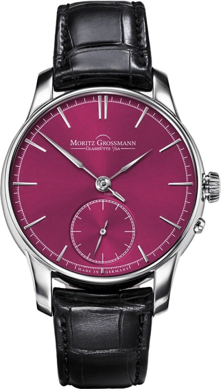 Moritz Grossmann,Atum 41mm,41mm,White Gold,Red,Handwound,42hours,In-house Caliber,MG,MG-000980