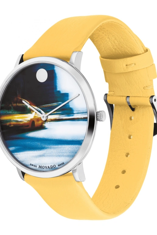 Movado,Alexi X Movado 40mm,40mm,Stainless Steel,Multi-Color,Quartz,Sapphire,Crystal Glass,Round,0607540
