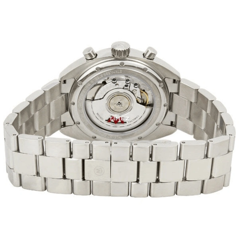 Movado,Datron 40mm,40mm,Stainless Steel,Silver,Automatic,Chronograph,Day,0606365 