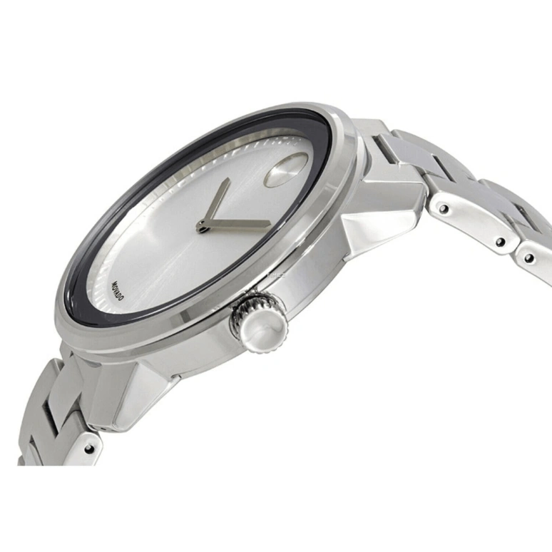Movado,Movado BOLD 42.50mm,42.50mm,Stainless Steel,Silver,Quartz,Sapphire,Crystal Glass,Round,3600257