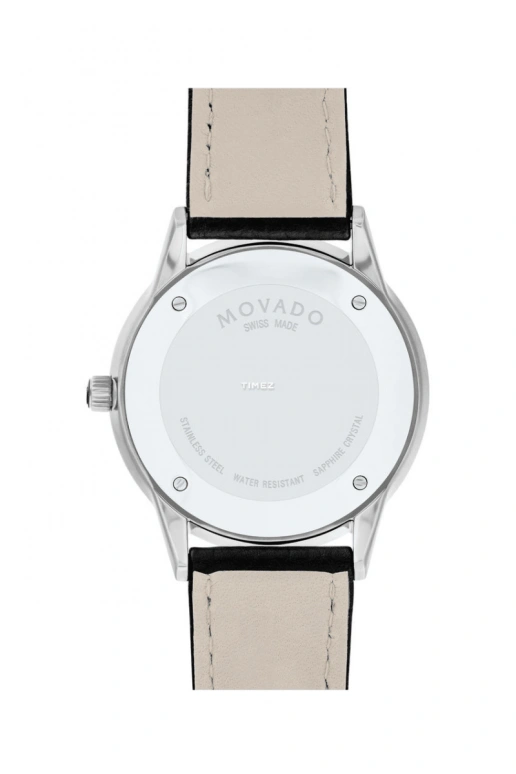 Movado,Modern Classic 39.50mm,39.50mm,Stainless Steel,Black,Automatic,Sapphire,Round,0607122