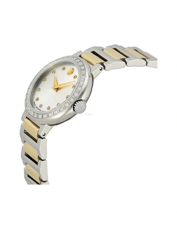 Movado,Cerena 26.50mm,26.50mm,Stainless Steel,Grey,Quartz,Sapphire,Crystal Glass,Round,0606794 