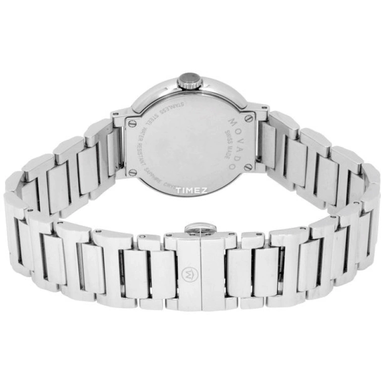 Movado,Cerena 26.50mm,26.50mm,Stainless Steel,Grey,Quartz,Sapphire,Crystal Glass,Round,0606793 