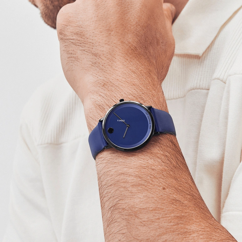 Movado,Modern 47 40mm,40mm,Stainless Steel,Blue,Quartz,Sapphire,Round,0607639