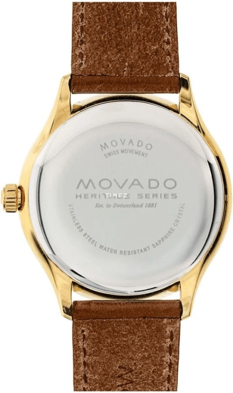 Movado,Heritage Series 40mm,40mm,Stainless Steel,Blue,Quartz,Day,Sapphire,Crystal Glass,3650028