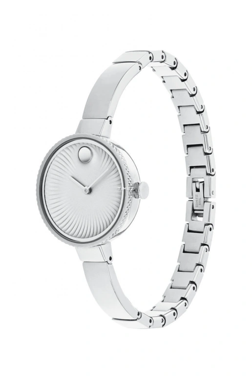 Movado,Edge 28mm,28mm,Stainless Steel,Silver,Quartz,Sapphire,Crystal Glass,Round,3680020