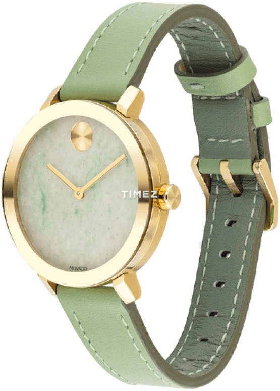 Movado,Movado BOLD 34mm,34mm,Stainless Steel,Green,Quartz,Sapphire,Crystal Glass,Round,3600700