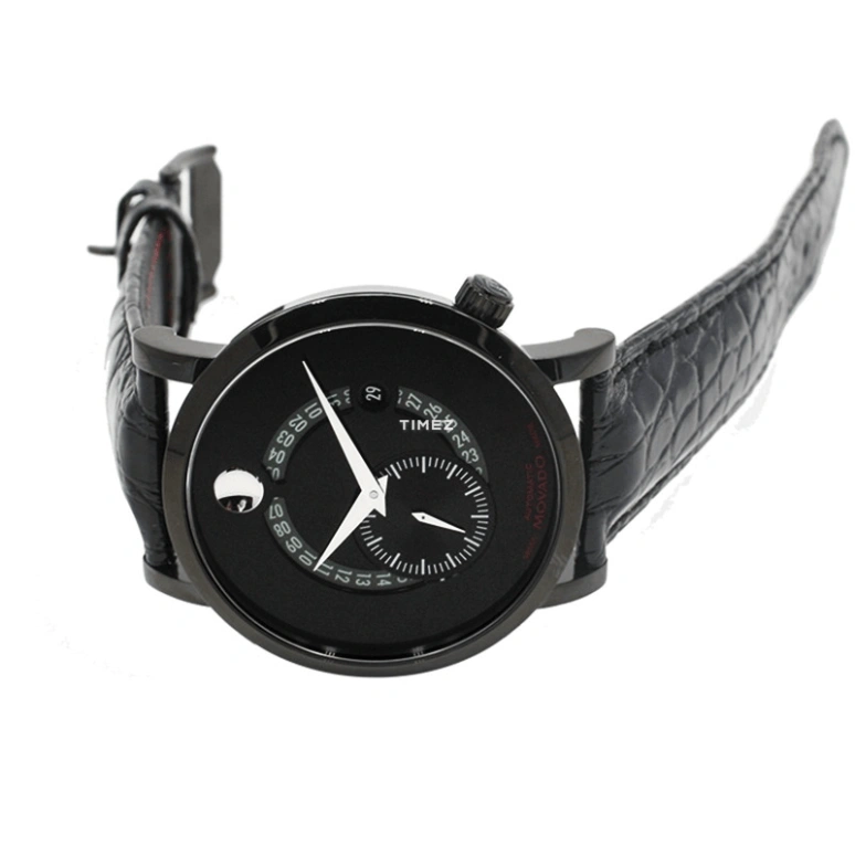 Movado,Red Label 42mm,42mm,Stainless Steel,Black,Automatic,Day,Sapphire,Crystal Glass,0606485 