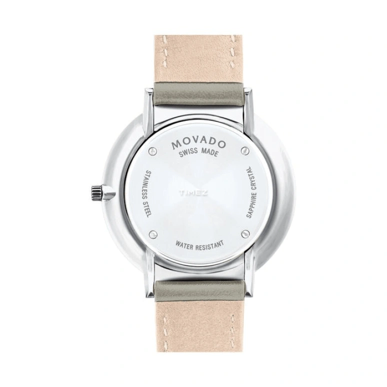 Movado,Ultra Slim 35mm,35mm,Stainless Steel,Gold,Quartz,Sapphire,Crystal Glass,Round,0607372