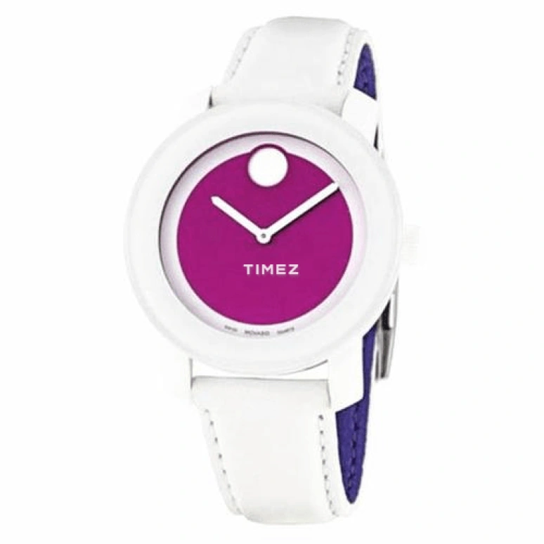 Movado,Movado BOLD 36mm,36mm,Composite,Pink,Purple,Quartz,Crystal Glass,Round,3600050 
