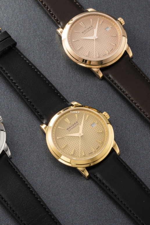 Movado,Disco Volante 40mm,40mm,Stainless Steel,Rose Gold,Automatic,Day,Sapphire,Crystal Glass,3650112