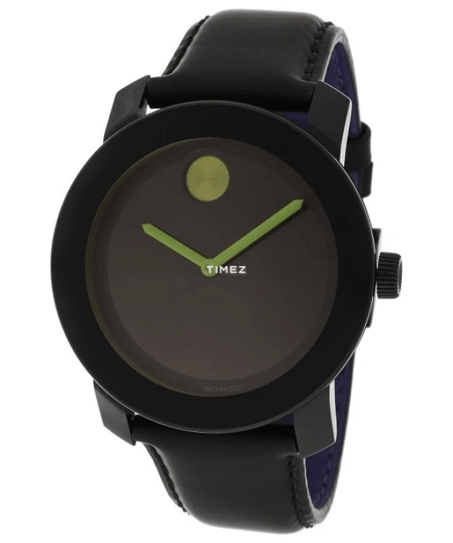 Movado,Movado BOLD 42mm,42mm,Composite,Black,Quartz,Crystal Glass,Round,3600004 
