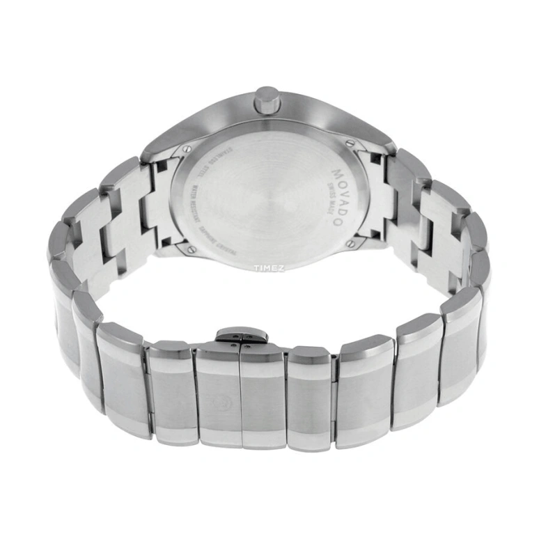 Movado,Cerena 40mm,40mm,Stainless Steel,Black,Quartz,Day,Sapphire,Crystal Glass,0606839 