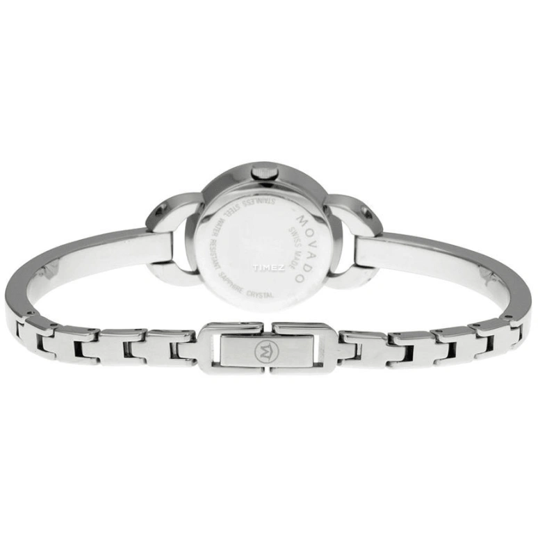 Movado,Rondiro 22mm,22mm,Stainless Steel,Black,Quartz,Sapphire,Crystal Glass,Round,0606796 