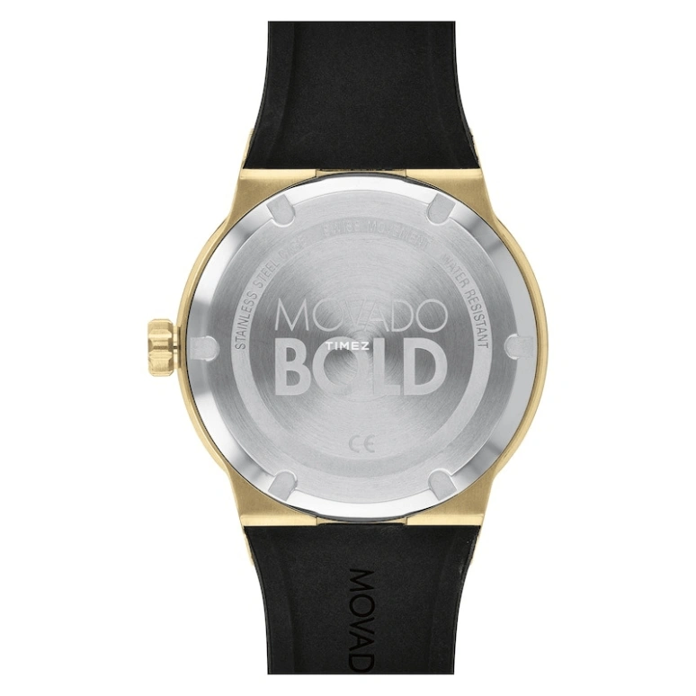 Movado,Movado BOLD 42mm,42mm,Stainless Steel,Ceramic,Black,Quartz,Day,Sapphire,Crystal Glass,3600623