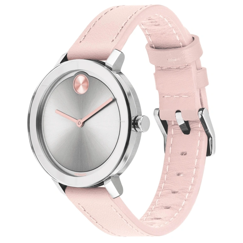 Movado,Movado BOLD 34mm,34mm,Stainless Steel,Silver,Quartz,Sapphire,Crystal Glass,Round,3600641