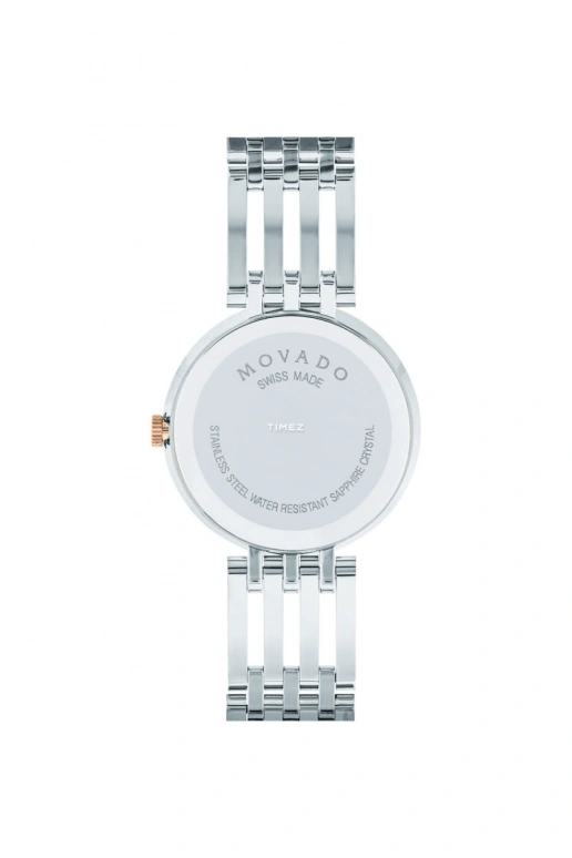 Movado,Esperanza 28mm,28mm,Stainless Steel,Rose Gold,White,Quartz,Sapphire,Crystal Glass,Round,0607114