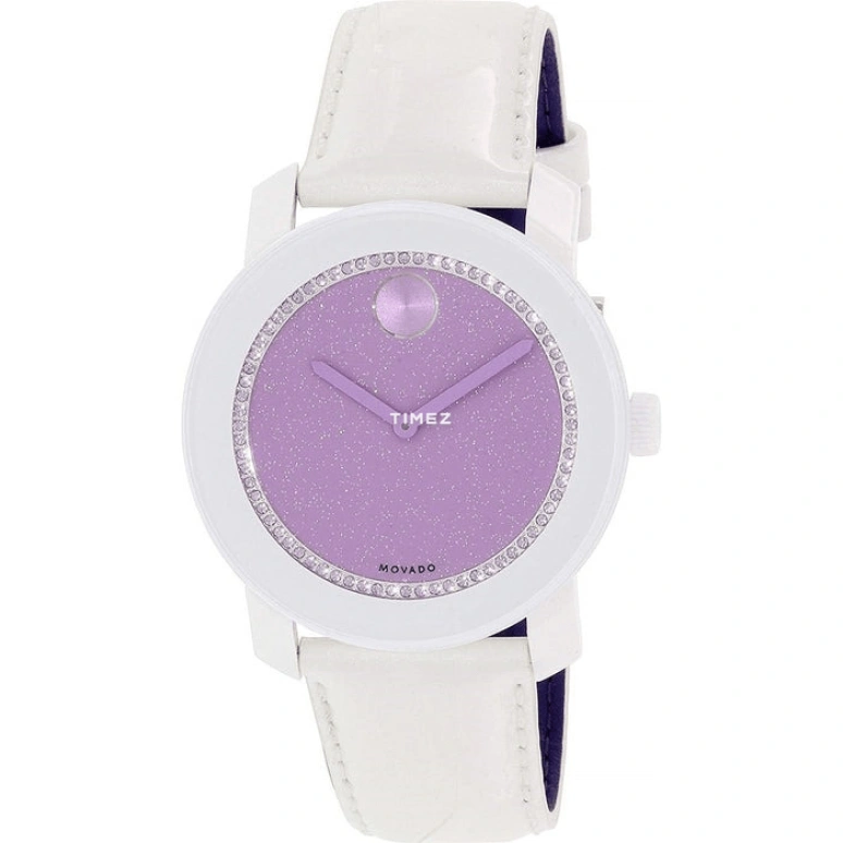 Movado,Movado BOLD 42mm,42mm,Composite,Stainless Steel,Purple,Quartz,Sapphire,Crystal Glass,Round,3600219 
