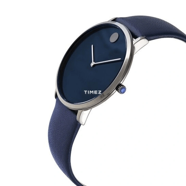 Movado,Modern 47 40mm,40mm,Stainless Steel,Blue,Quartz,Sapphire,Crystal Glass,Round,0607392