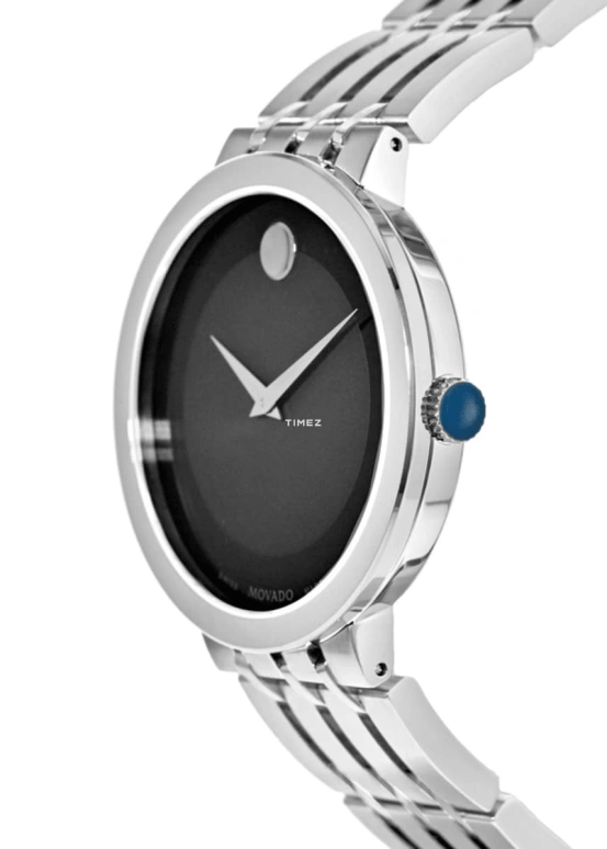Movado,Esperanza 28mm,28mm,Stainless Steel,Black,Quartz,Sapphire,Crystal Glass,Round,0607051