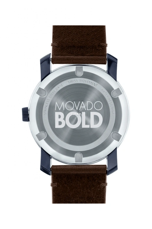Movado,Movado BOLD 42mm,42mm,Composite,Stainless Steel,Blue,Quartz,Sapphire,Crystal Glass,Round,3600461