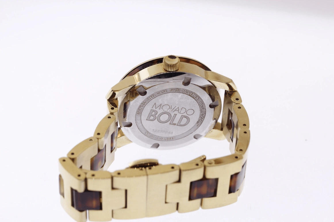 Movado,Movado BOLD 36.30mm,36.30mm,Stainless Steel,Brown,Quartz,Sapphire,Crystal Glass,Round,3600111