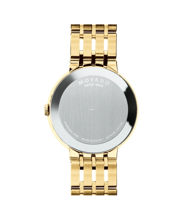 Movado,Esperanza 39mm,39mm,Stainless Steel,Black,Quartz,Sapphire,Crystal Glass,Round,0607059W