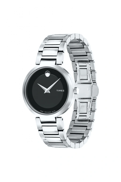 Movado,Modern Classic 28mm,28mm,Stainless Steel,Black,Automatic,Sapphire,Crystal Glass,Round,0607101