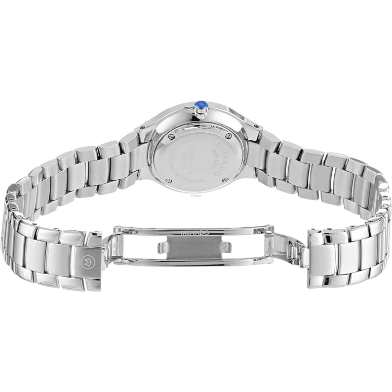 Movado,Serio 26mm,26mm,Stainless Steel,Black,Quartz,Sapphire,Crystal Glass,Round,0606491 