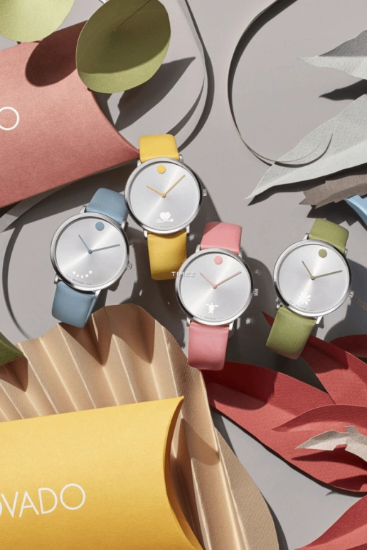 Movado,Alexi X Movado 40mm,40mm,Stainless Steel,Grey,Quartz,Sapphire,Crystal Glass,Round,0607481