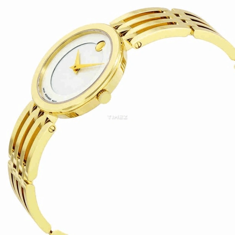 Movado,Esperanza 28mm,28mm,Stainless Steel,White,Quartz,Sapphire,Crystal Glass,Round,0607054