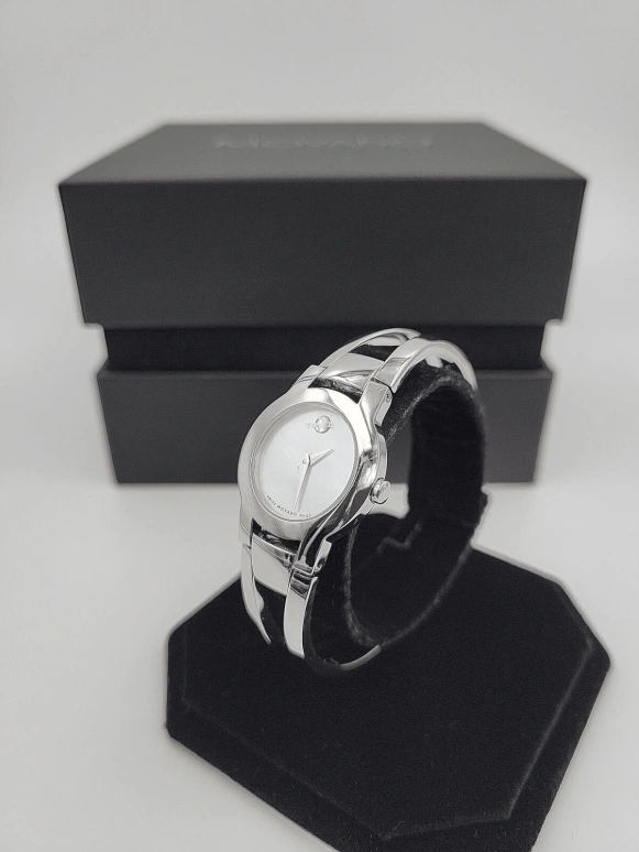 Movado,Esperanza 24mm,24mm,Stainless Steel,Silver White,Quartz,Sapphire,Crystal Glass,Round,0606538