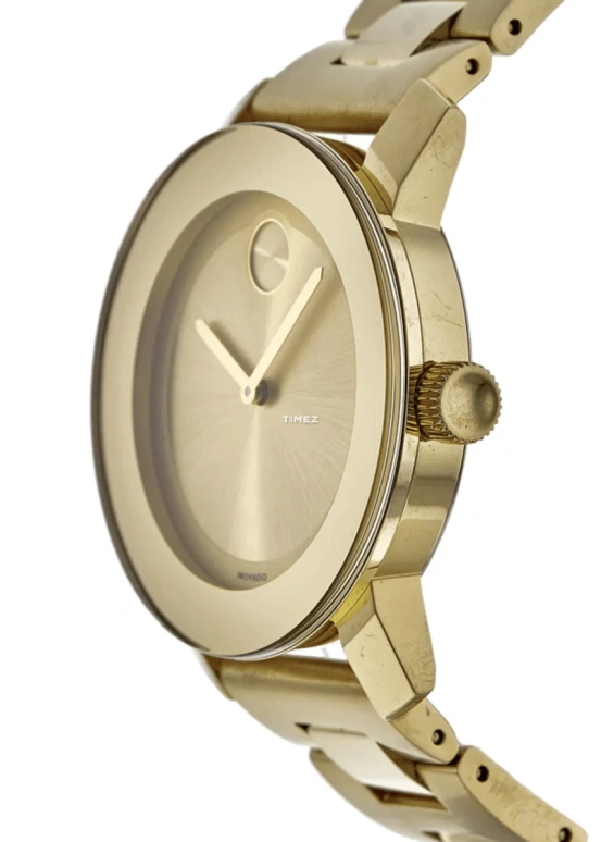 Movado,Movado BOLD 36mm,36mm,Stainless Steel,Gold,Quartz,Sapphire,Crystal Glass,Round,3600085
