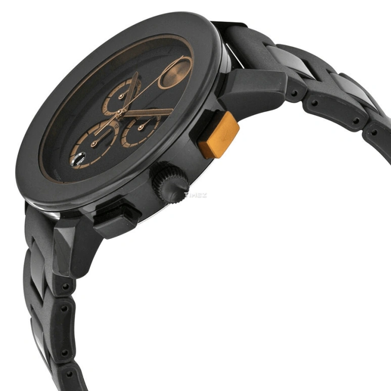 Movado,Movado BOLD 43.50mm,43.50mm,Composite,Stainless Steel,Black,Quartz,Chronograph,Day,3600271