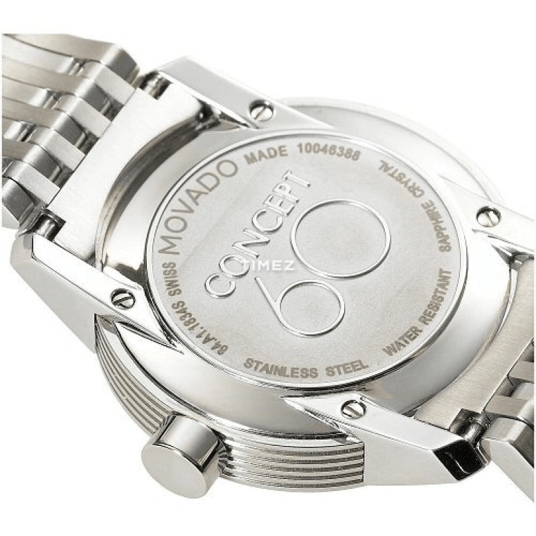 Movado,Sapphire 28mm,28mm,Stainless Steel,Silver,Quartz,Sapphire,Crystal Glass,Round,0606172 