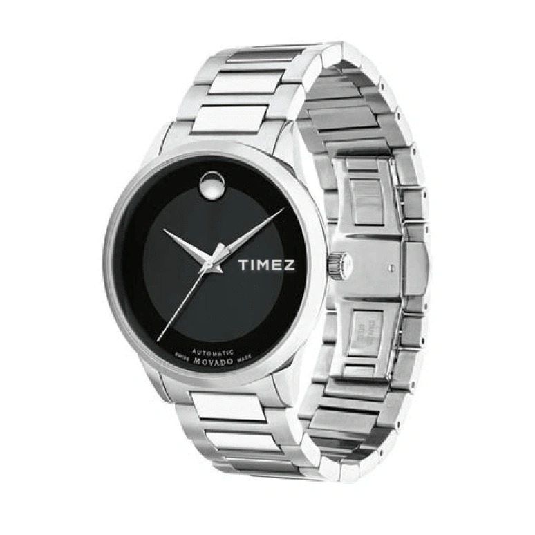 Movado,Modern Classic 39.50mm,39.50mm,Stainless Steel,Black,Automatic,Sapphire,Round,0607192